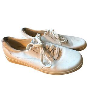 GRASSHOPPERS Stretch Plus Lace up White Sneakers Women Size 10M EH19225